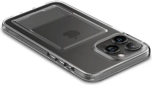 Spigen Crystal Slot Apple iPhone 15 Pro Max Back Cover Transparant afbeelding 3