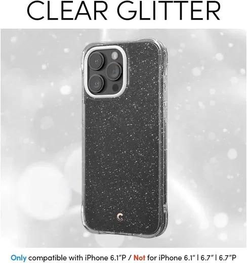 Spigen Cyrill Cecile Apple iPhone 15 Pro Hoesje Glitter afbeelding 7