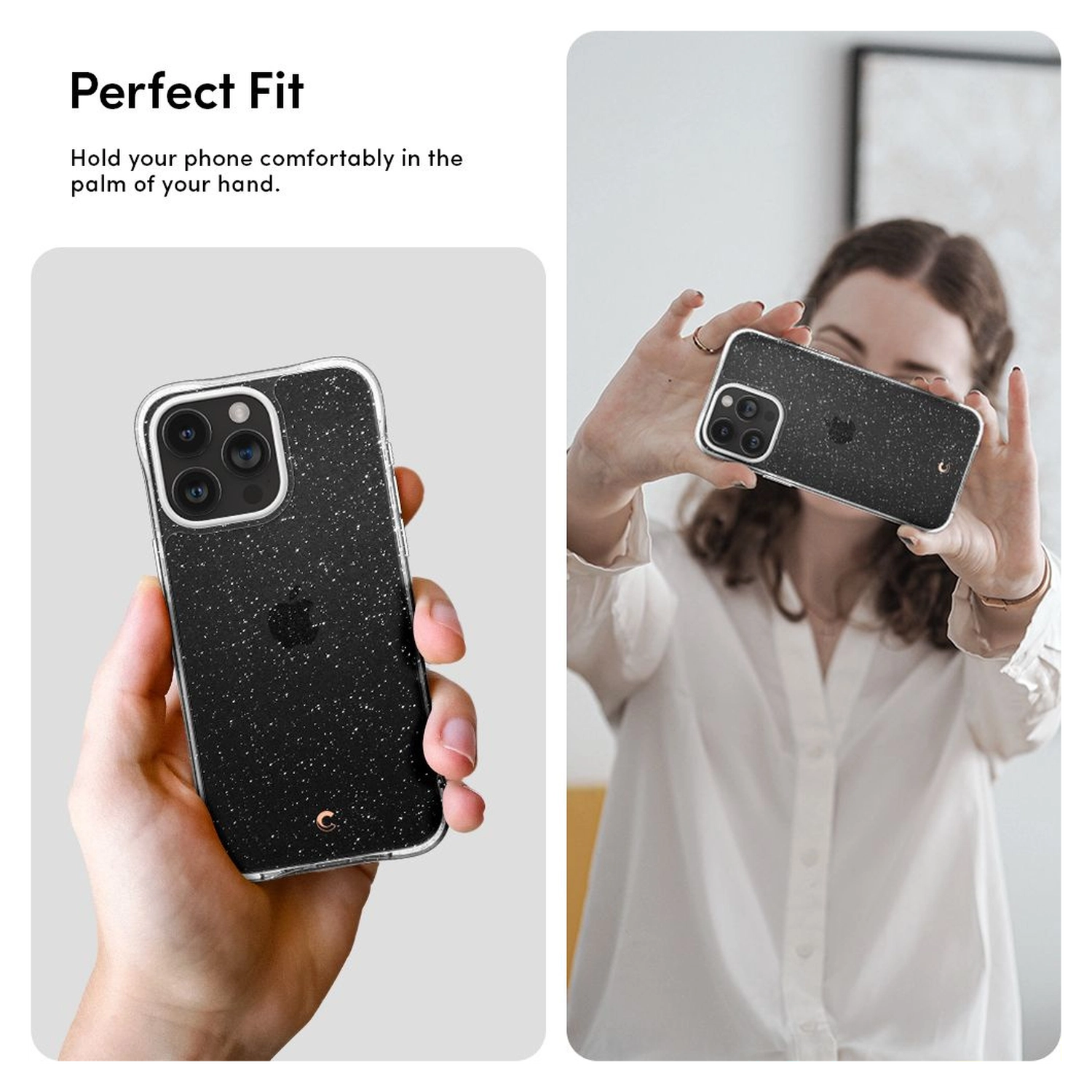 Spigen Cyrill Cecile Apple iPhone 15 Pro Hoesje Glitter afbeelding 6