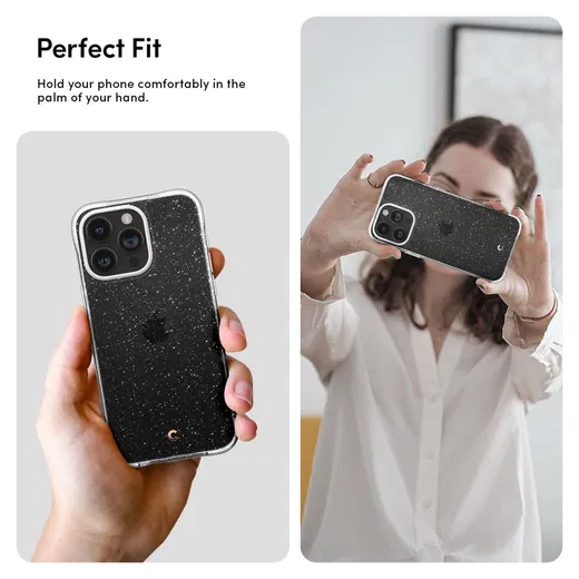 Spigen Cyrill Cecile Apple iPhone 15 Pro Hoesje Glitter afbeelding 6