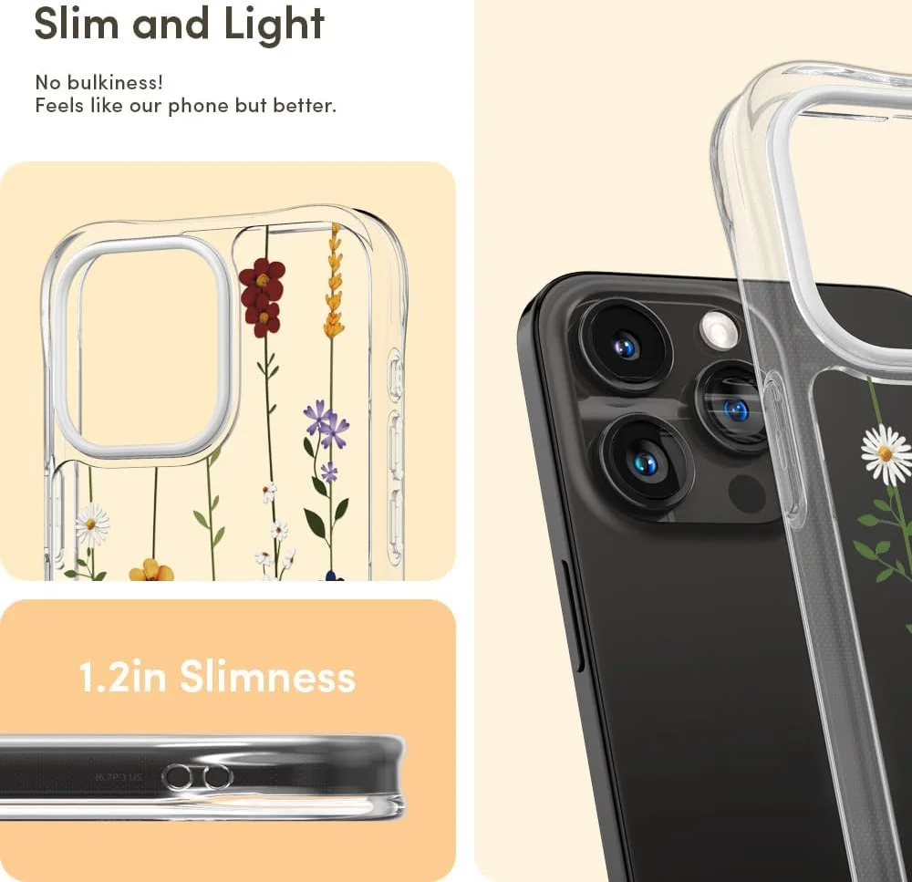 Spigen Cyrill Cecile Apple iPhone 15 Pro Max Hoesje Flower Garden afbeelding 6