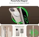 Spigen Cyrill Classic Charm MagSafe iPhone 15 Pro Max Hoesje Cream afbeelding 5