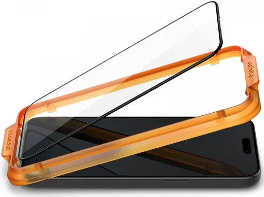 Spigen AlignMaster Apple iPhone 15 Pro Tempered Glass (2-Pack) afbeelding 2