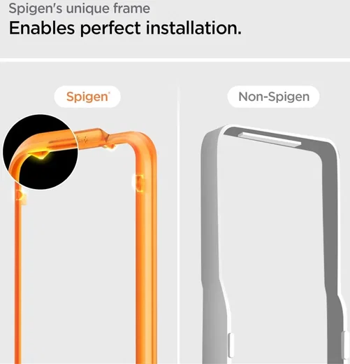 Spigen AlignMaster Apple iPhone 15 Pro Tempered Glass (2-Pack) afbeelding 9