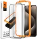 Spigen AlignMaster Apple iPhone 15 Pro Max Tempered Glass (2-Pack) afbeelding 1