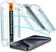 Spigen EZ Fit GLAS.tR iPhone 15 Pro Screen Protector Clear (2-Pack)