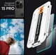 Spigen EZ Fit GLAS.tR iPhone 15 Pro Screen Protector Clear (2-Pack) afbeelding 9
