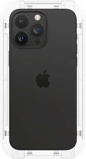 Spigen EZ Fit GLAS.tR iPhone 15 Pro Max Screen Protector Transparant 2-Pack afbeelding 11
