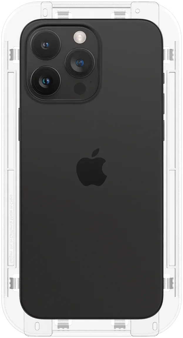 Spigen EZ Fit Glas.tR Apple iPhone 15 Pro Privacy Glass (2-Pack) afbeelding 12