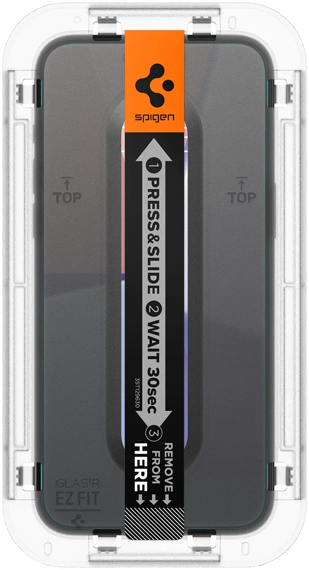 Spigen EZ Fit Glas.tR Apple iPhone 15 Pro Privacy Glass (2-Pack) afbeelding 16