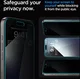 Spigen EZ Fit Glas.tR Apple iPhone 15 Pro Max Privacy Glass (2-Pack) afbeelding 4