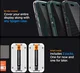 Spigen EZ Fit Glas.tR Apple iPhone 15 Pro Max Privacy Glass (2-Pack) afbeelding 7