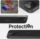 Spigen Optik iPhone 15 / 15 Plus Camera Lens Protector Zwart (2-Pack) afbeelding 3