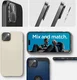 Spigen Optik iPhone 15 / 15 Plus Camera Lens Protector Clear (2-Pack) afbeelding 7