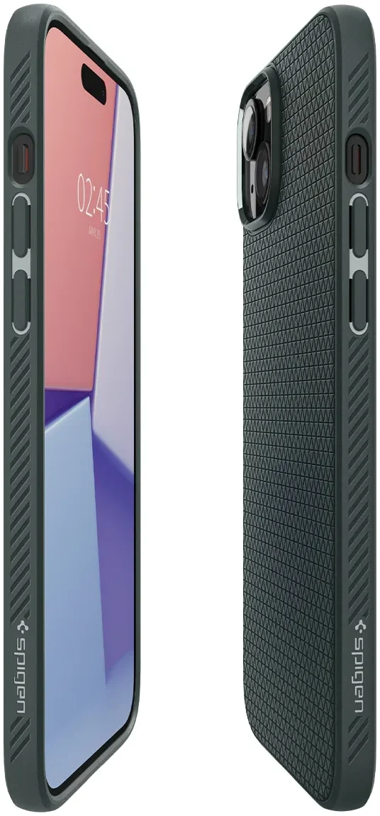 Spigen Liquid Air Apple iPhone 15 Hoesje Back Cover Groen afbeelding 18