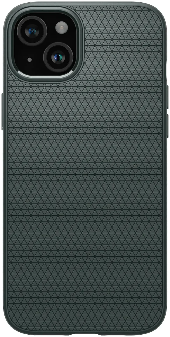 Spigen Liquid Air Apple iPhone 15 Hoesje Back Cover Groen afbeelding 8