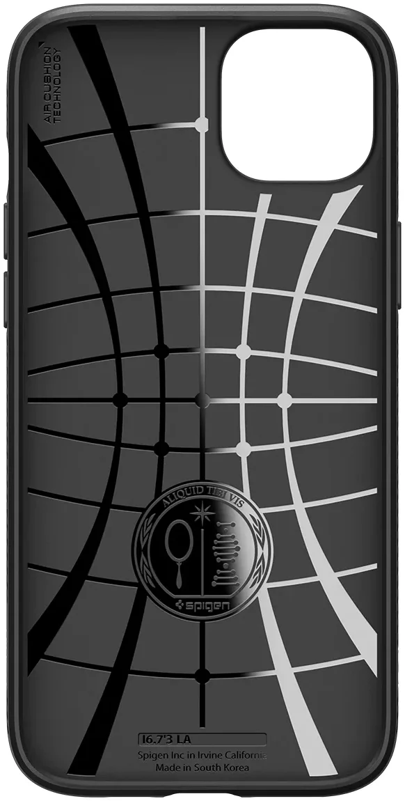 Spigen Liquid Air Apple iPhone 15 Hoesje Back Cover Matte Zwart afbeelding 16