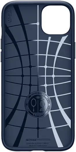 Spigen Liquid Air Apple iPhone 15 Hoesje Back Cover Blauw afbeelding 16