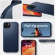 Spigen Liquid Air Apple iPhone 15 Hoesje Back Cover Blauw afbeelding 7