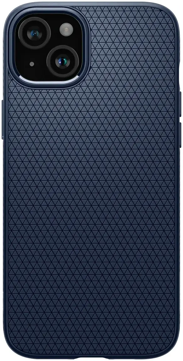 Spigen Liquid Air Apple iPhone 15 Hoesje Back Cover Blauw afbeelding 8