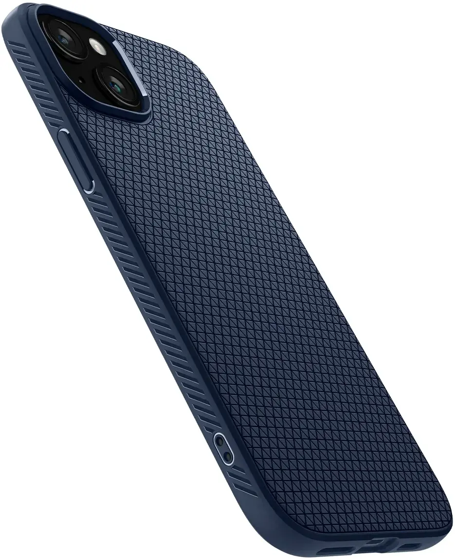 Spigen Liquid Air Apple iPhone 15 Hoesje Back Cover Blauw afbeelding 11
