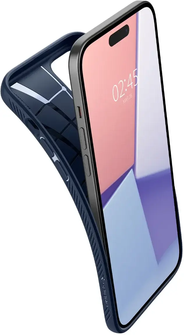 Spigen Liquid Air Apple iPhone 15 Hoesje Back Cover Blauw afbeelding 14