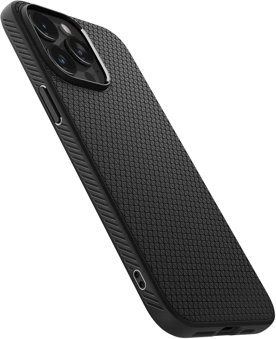Spigen Liquid Air Apple iPhone 15 Pro Hoesje Back Cover Matte Zwart afbeelding 19