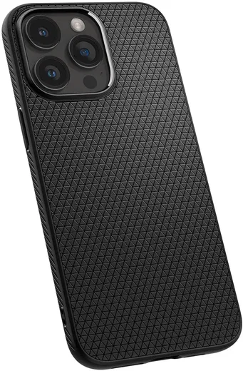 Spigen Liquid Air Apple iPhone 15 Pro Max Hoesje Back Cover Zwart afbeelding 10
