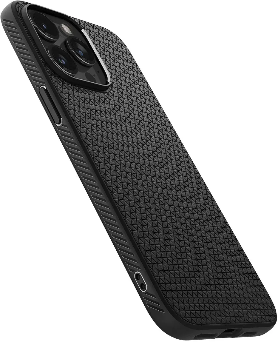 Spigen Liquid Air Apple iPhone 15 Pro Max Hoesje Back Cover Zwart afbeelding 12