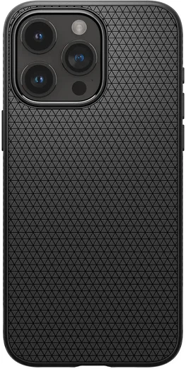 Spigen Liquid Air Apple iPhone 15 Pro Max Hoesje Back Cover Zwart afbeelding 2