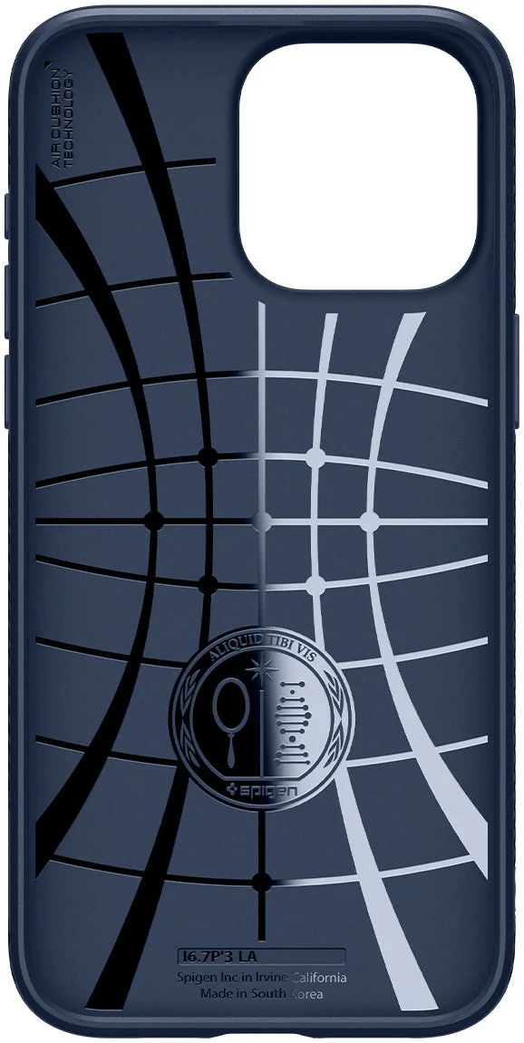 Spigen Liquid Air Apple iPhone 15 Pro Max Hoesje Back Cover Blauw afbeelding 16