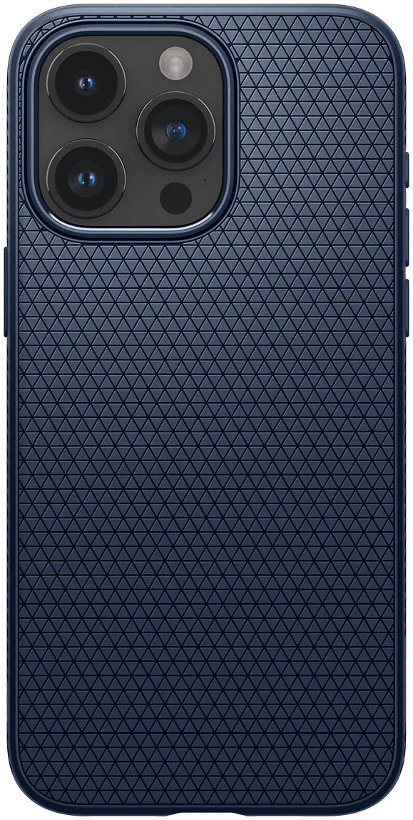 Spigen Liquid Air Apple iPhone 15 Pro Max Hoesje Back Cover Blauw afbeelding 2