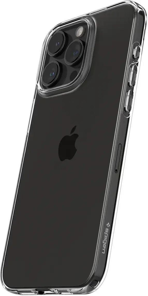 Spigen Liquid Crystal Apple iPhone 15 Pro Hoesje Transparant afbeelding 17
