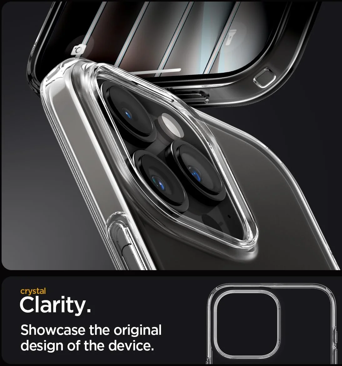 Spigen Liquid Crystal Apple iPhone 15 Pro Hoesje Transparant afbeelding 7
