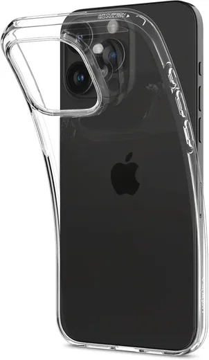Spigen Liquid Crystal Apple iPhone 15 Pro Hoesje Transparant afbeelding 10