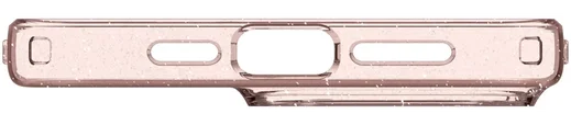 Spigen Liquid Crystal Apple iPhone 15 Pro Hoesje Glitter Roze Quartz afbeelding 10