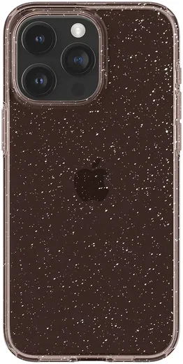 Spigen Liquid Crystal Apple iPhone 15 Pro Hoesje Glitter Roze Quartz afbeelding 4