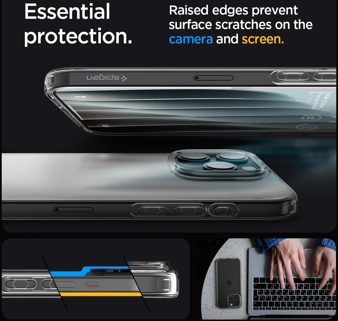 Spigen Liquid Crystal iPhone 15 Pro Max Hoesje Transparant afbeelding 5
