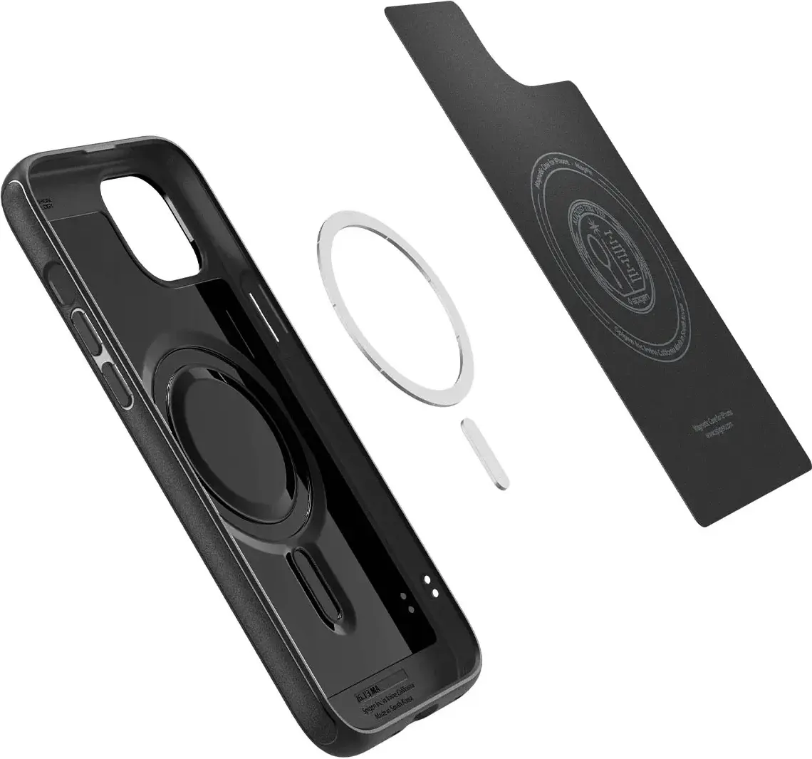 Spigen Mag Armor Apple iPhone 15 Hoesje MagSafe Back Cover Zwart afbeelding 10