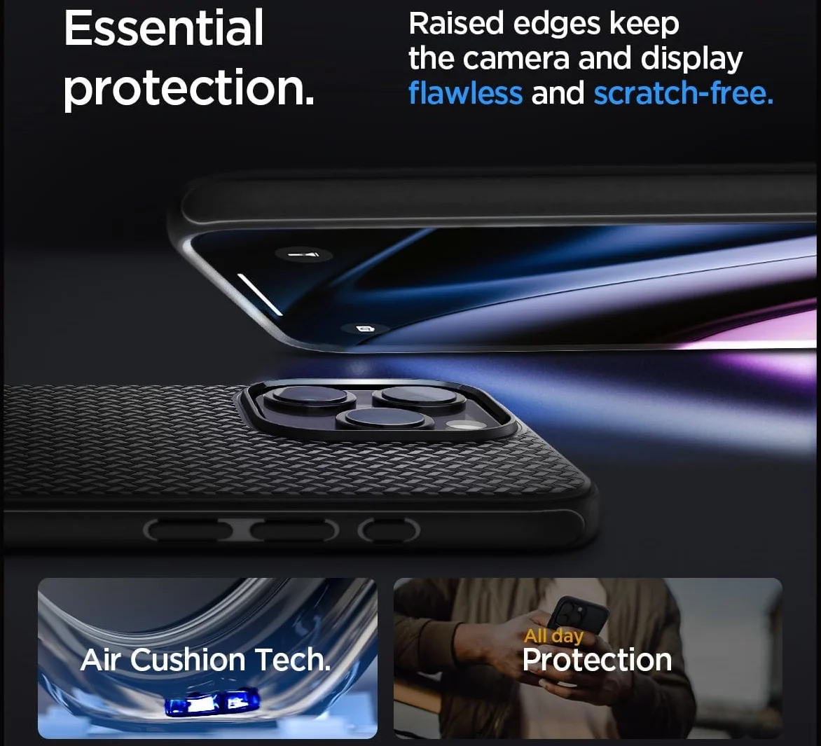 Spigen Mag Armor Apple iPhone 15 Pro Max Hoesje MagSafe Zwart afbeelding 8