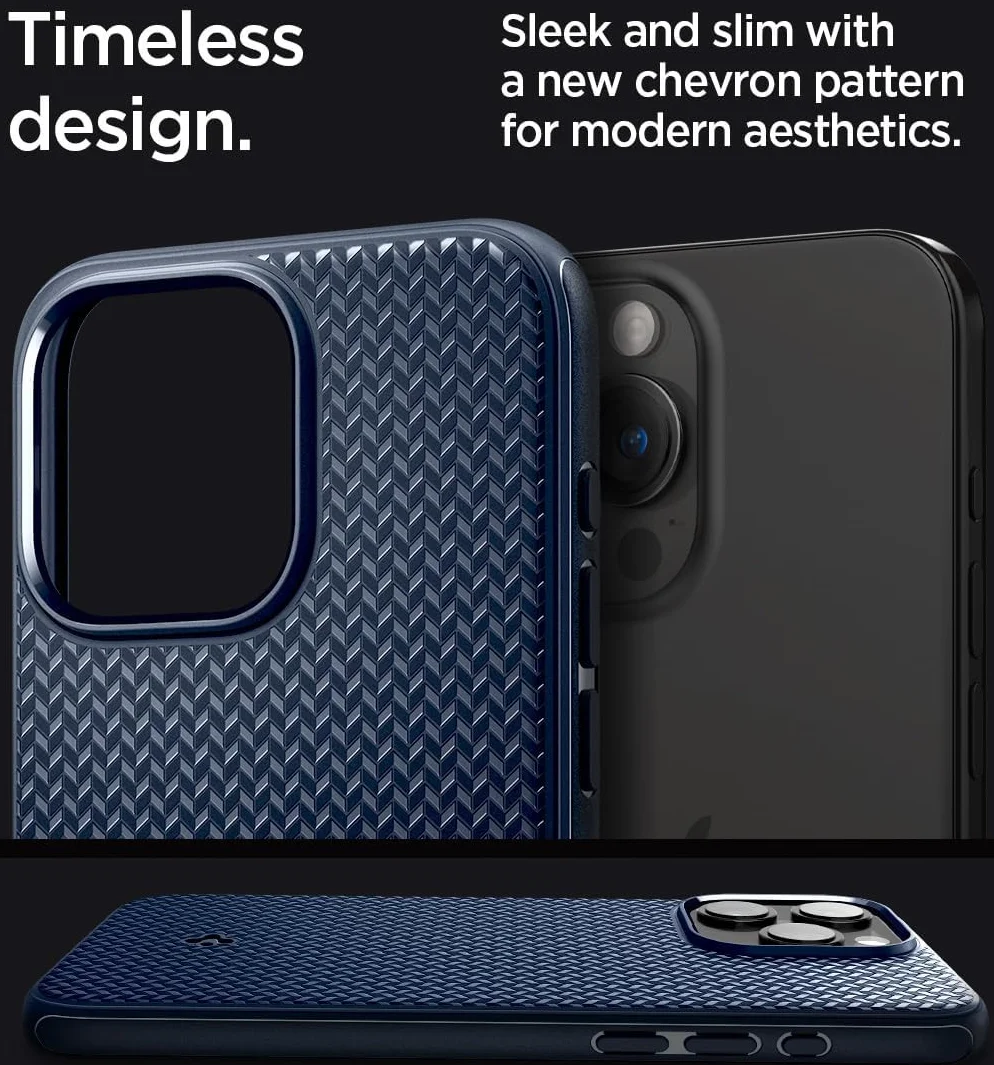 Spigen Mag Armor Apple iPhone 15 Pro Max Hoesje MagSafe Blauw afbeelding 11