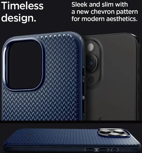 Spigen Mag Armor Apple iPhone 15 Pro Max Hoesje MagSafe Blauw afbeelding 11