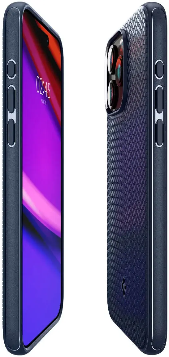 Spigen Mag Armor Apple iPhone 15 Pro Max Hoesje MagSafe Blauw afbeelding 2