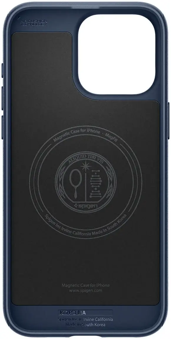 Spigen Mag Armor Apple iPhone 15 Pro Max Hoesje MagSafe Blauw afbeelding 6