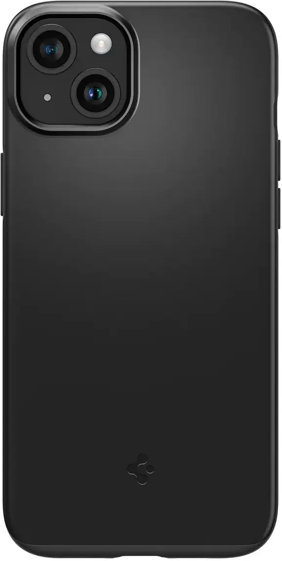 Spigen Thin Fit Apple iPhone 15 Hoesje Back Cover Zwart afbeelding 14