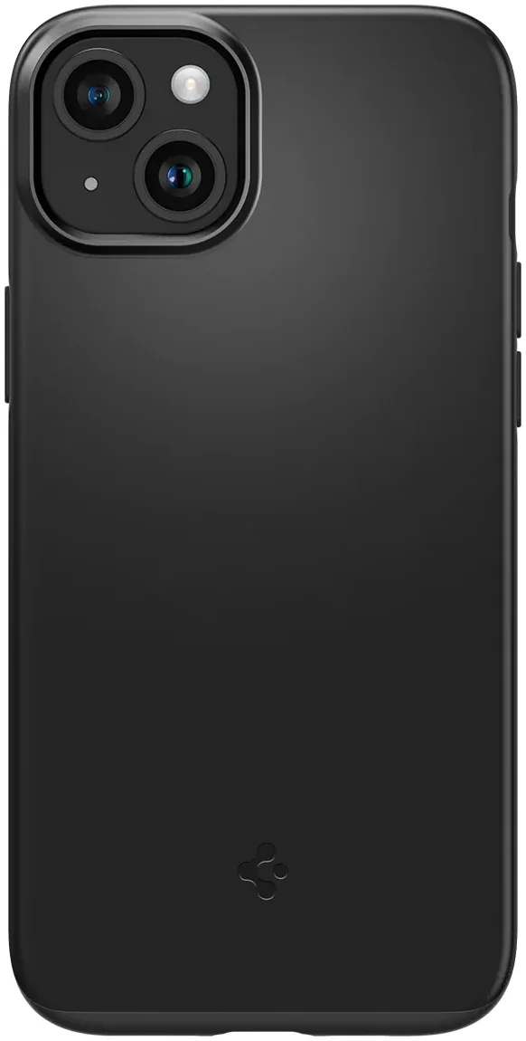 Spigen Thin Fit Apple iPhone 15 Plus Hoesje Back Cover Zwart afbeelding 11