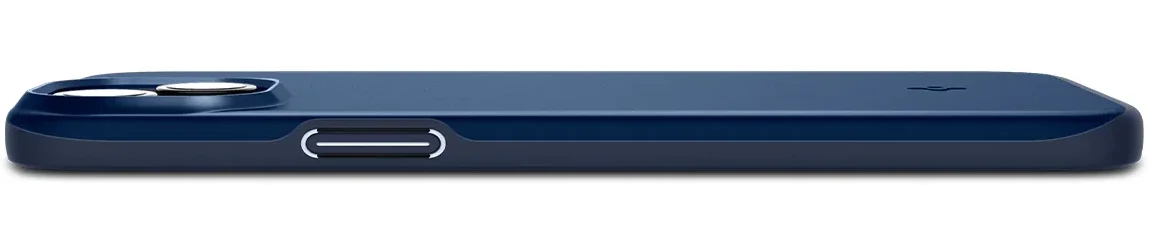 Spigen Thin Fit Apple iPhone 15 Plus Hoesje Back Cover Blauw afbeelding 15