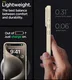 Spigen Thin Fit Apple iPhone 15 Pro Hoesje Back Cover Beige afbeelding 5