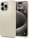Spigen Thin Fit Apple iPhone 15 Pro Max Hoesje Back Cover Beige