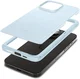 Spigen Thin Fit Apple iPhone 15 Pro Max Hoesje Back Cover Blauw afbeelding 2